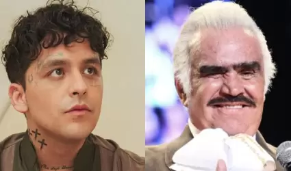 Christian Nodal, Vicente Fernndez