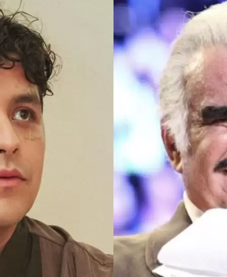 Christian Nodal, Vicente Fernández