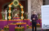 Sheinbaum presenta ofrenda del Da de Muertos en Palacio Nacional