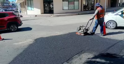 Reparación de vialidades en Hermosillo