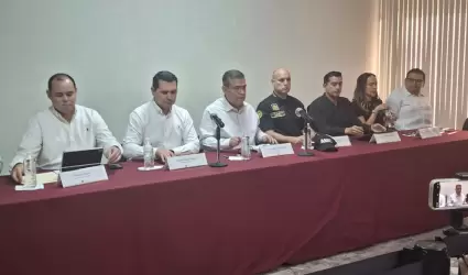Conferencia de prensa.