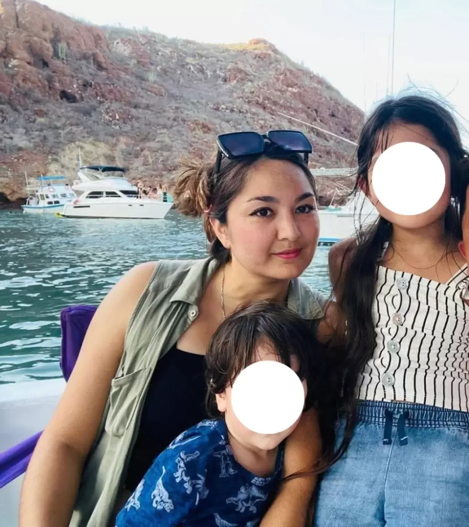 Zelma, Danna Alejandra y Rafael Alejandro