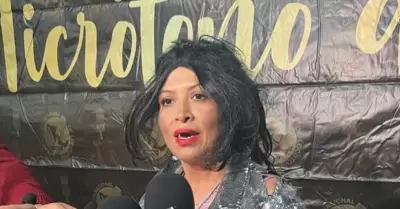Liliana Arriaga, conocida por su personaje "La Chupitos"
