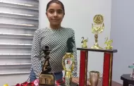 Hannah Rebeca de 9 aos gana segundo lugar en campeonato internacional de ajedrez
