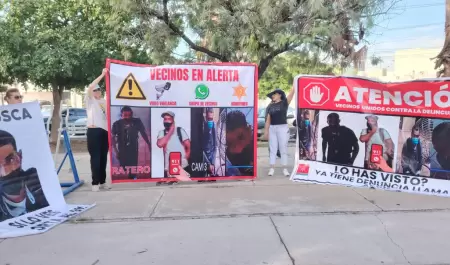 Vecinos de la colonia Valle Grande