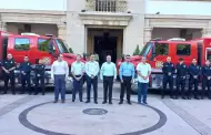 Bomberos de Hermosillo reciben cuatro nuevas unidades
