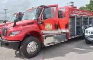 Equipan Bomberos de Hermosillo nueva unidad extintora