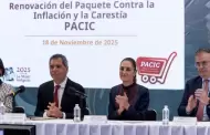 Presidenta Claudia Sheinbaum y empresarios firman renovacin del Pacic para mantener la canasta bsica en 910 pesos