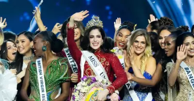 Celebra Sheinbaum triunfo de Ftima Bosch en Miss Universo