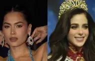 La reaccin de Andrea Meza al ver a Ftima Bosch ganar Miss Universo 2025