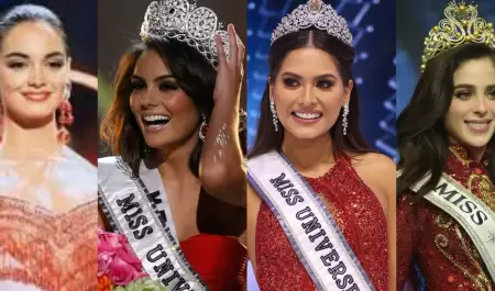 Ftima Bosch, Andrea Meza, Ximena Navarrete, Lupita Jones