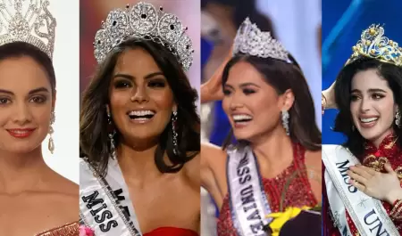 Lupita Jones, Ximena Navarrete, Andrea Meza, Ftima Bosch