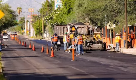 Mantenimiento de calles Hermosillo