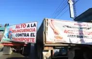 Campesinos y transportistas paralizan carreteras este lunes