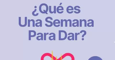 Una Semana Para Dar
