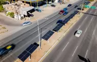 Instalan paneles solares en bulevar Manuel Clouthier