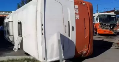 Choque de camiones Hermosillo