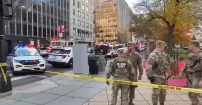 Reportan tiroteo cerca de la Casa Blanca