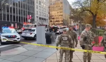 Reportan tiroteo cerca de la Casa Blanca