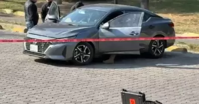 La unidad fue localizada abandonada.