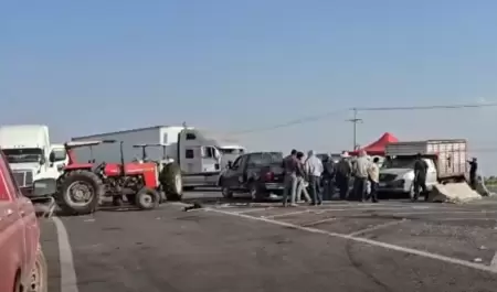 Bloqueos de Transportistas y agricultores