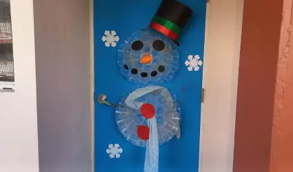 Decoracin de puertas en la Unison