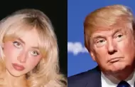 Sabrina Carpenter "explota" contra Donald Trump por usar su msica en un video de ICE