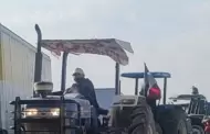 Campesinos mantienen bloqueada autopista Puebla-Veracruz