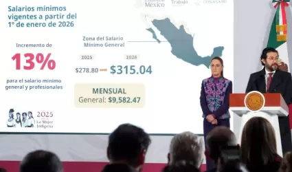 Salario mnimo general en 2026
