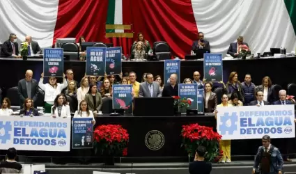 Aprobacin de la Ley de Aguas en la Cmara de Diputados