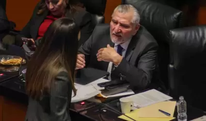 Adn Augusto Lpez en sesin del Senado