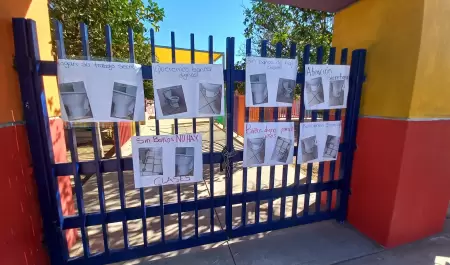 Cierre de Jardn de Nios en Los Jardines