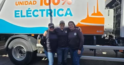 Mujeres se integran a flotilla de recoleccin de basura