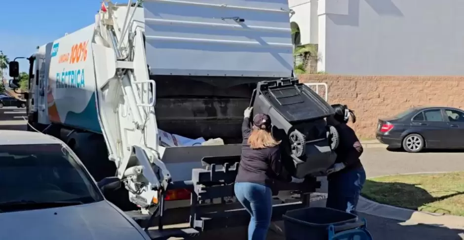 Mujeres se integran al servicio de recolección de basura