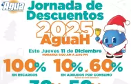 Invita Agua de Hermosillo a Jornada de Descuentos