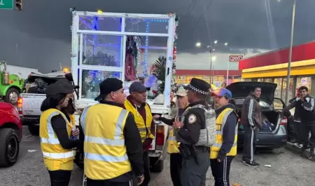 Guardia Nacional da acompaamiento a peregrinos que asisten a la Baslica de Gua