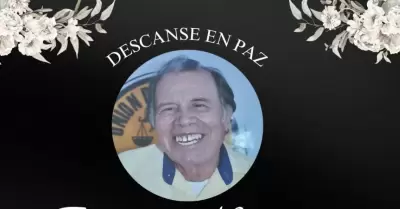 Fallecimiento de Francisco Navarro Bracamontes