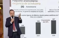 Marcelo Ebrard presenta Paquete Arancelario