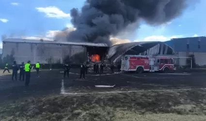 Ca�da de avioneta en Toluca