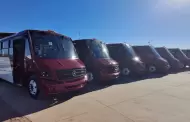 Con inversi�n de 207 mdp, entregan 49 nuevos camiones urbanos para Hermosillo