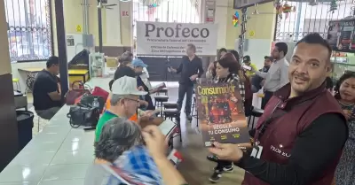 Profeco en el Mercado Municipal.