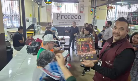 Profeco en el Mercado Municipal.
