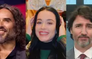 Russell Brand critica a Katy Perry y su romance con Justin Trudeau