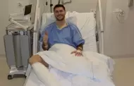 Santiago Gim�nez publica mensaje tras su cirug�a de tobillo