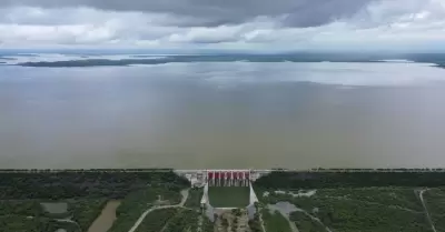 Presa El Cuchillo, en Nuevo Le�n