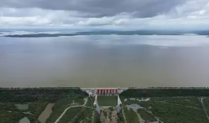 Presa El Cuchillo, en Nuevo Le�n