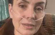 Alejandra Barros preocupa por aparecer con tanque de ox�geno
