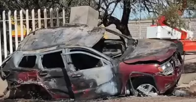 Aparatoso choque en Carretera 100