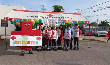 Colecta de juguetes de Cruz Roja Hermosillo