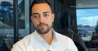 Juan Diego Gil, joven venezolano que radica en Hermosillo desde hace dos a�os.